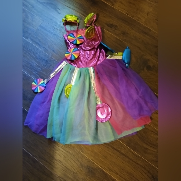 Candy fairy dress size 5-7 - Picture 1 of 2